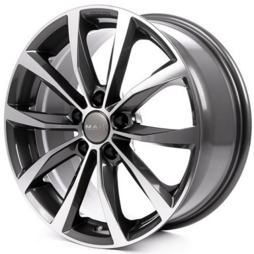 Mak Wolf W7 R17 PCD5x98 ET41 DIA58.1 gun metal mirror